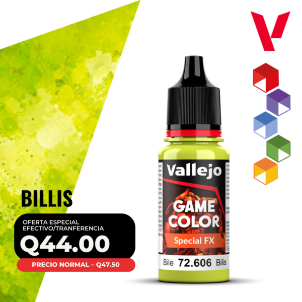 Vallejo Game Color - Bilis (72.606 - Pos. 95) - Special FX