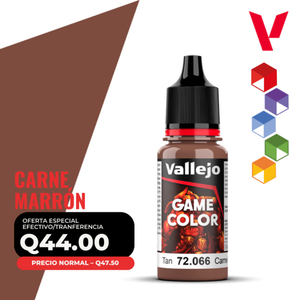 Vallejo Game Color - Carne Marrón (72.066 - Pos. 69)