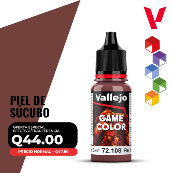 Vallejo Game Color - Piel de Súcubo (72.100 - Pos. 8)