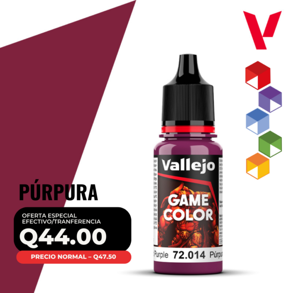 Vallejo Game Color - Púrpura (72.014 - Pos. 27)