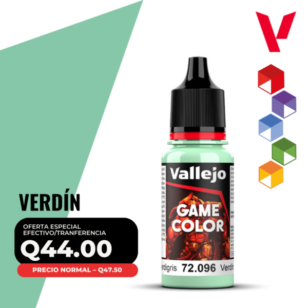 Vallejo Game Color - Verdín (72.096 - Pos. 41)
