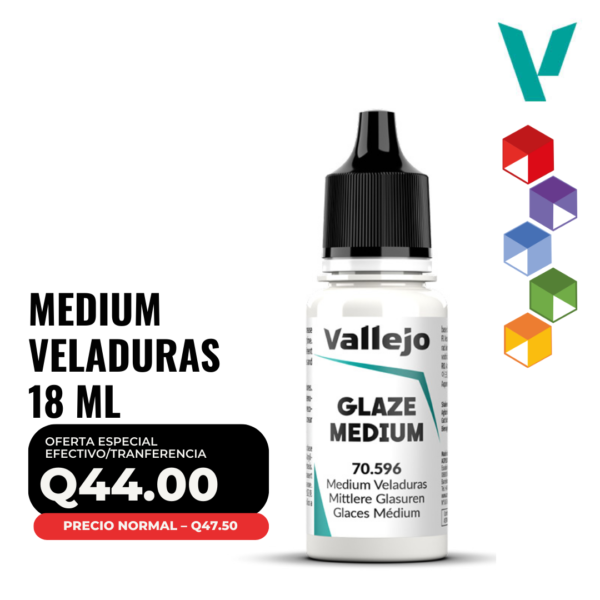 Vallejo - Medium Veladuras 18ml (70.596 - Pos. 131)