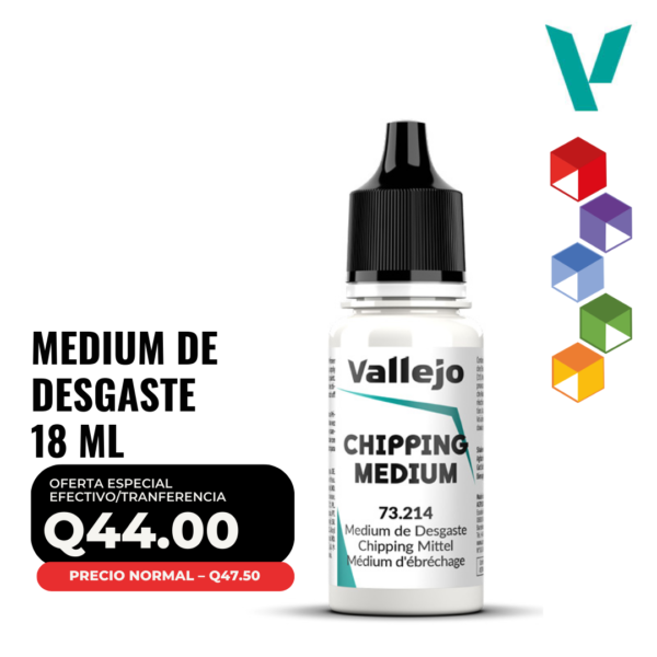 Vallejo - Medium de Desgaste 18ml (73.214 - Pos. 220)