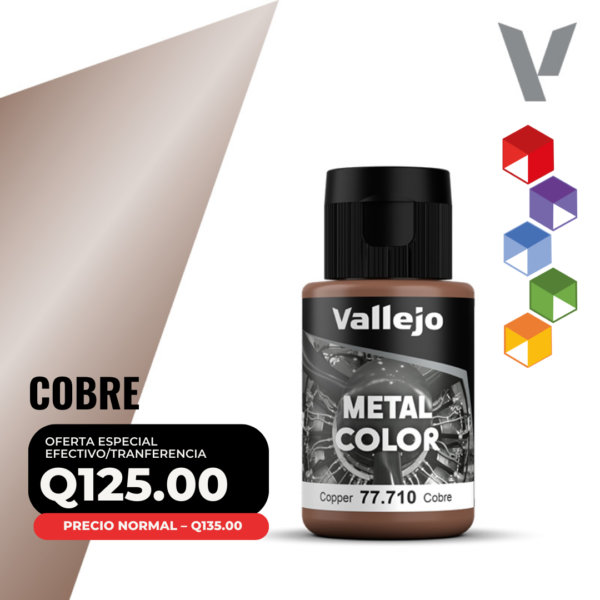 Vallejo Metal Color - Cobre 32ml (77.710)