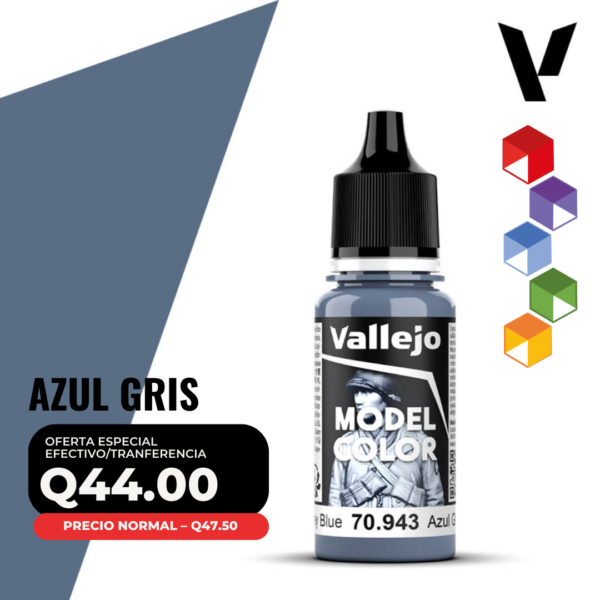 Vallejo Model Color - Azul Gris (70.943 - Pos. 172)