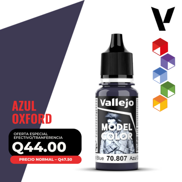 Vallejo Model Color - Azul Oxford (70.807 - Pos. 52)