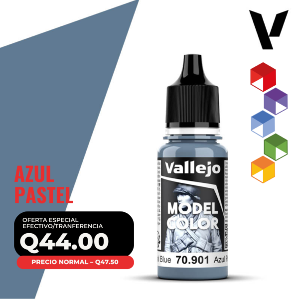 Vallejo Model Color - Azul Pastel (70.901 - Pos. 58)
