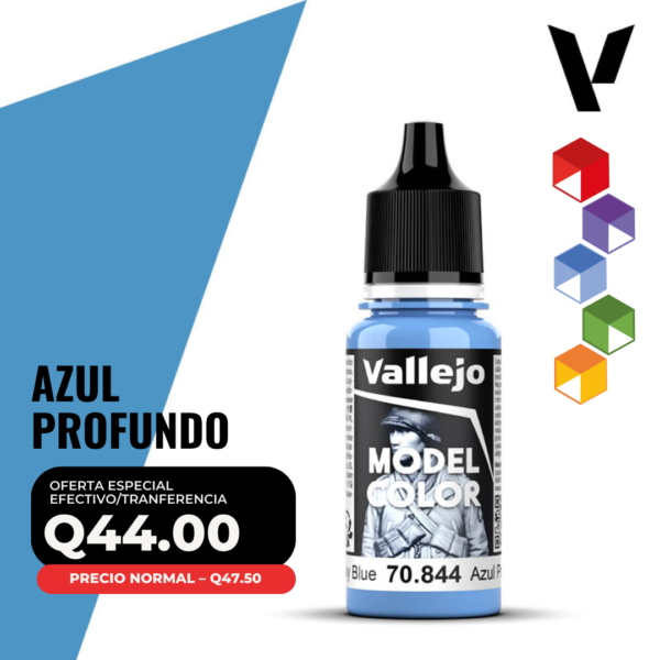 Vallejo Model Color - Azul Profundo (70.844 - Pos. 65)