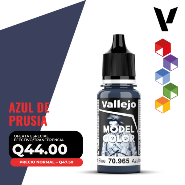 Vallejo Model Color - Azul de Prusia (70.965 - Pos. 56)