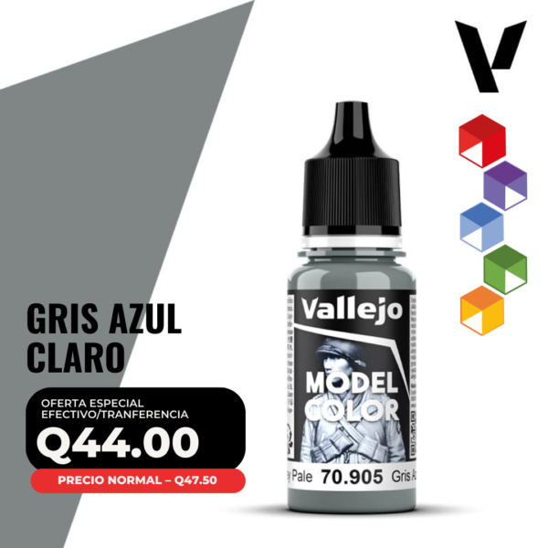 Vallejo Model Color - Gris Azul Claro (70.905 - Pos. 178)