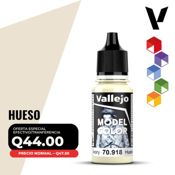Vallejo Model Color - Hueso (70.918 - Pos. 4)