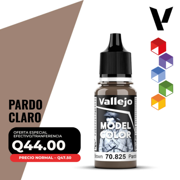 Vallejo Model Color - Pardo Claro (70.825 - Pos. 152)