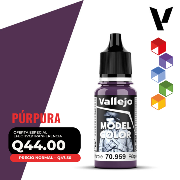 Vallejo Model Color - Púrpura (70.959 - Pos. 47)
