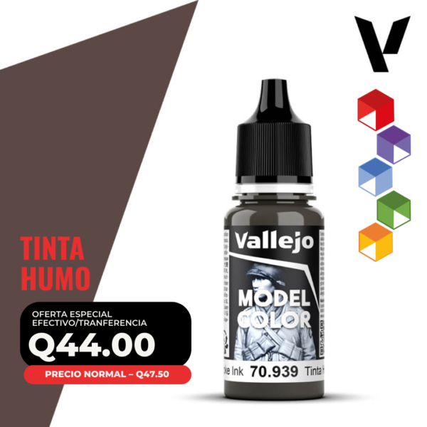 Vallejo Model Color - Tinta Humo (70.939 - Pos. 194)