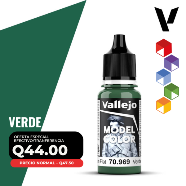 Vallejo Model Color - Verde (70.969 - Pos. 78)