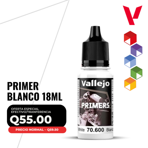 Vallejo Primer - Blanco (70.600)