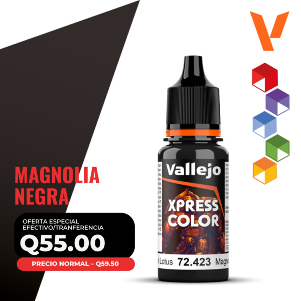 Vallejo Xpress Color - Magnolia Negra (72.423 - Pos. 159)