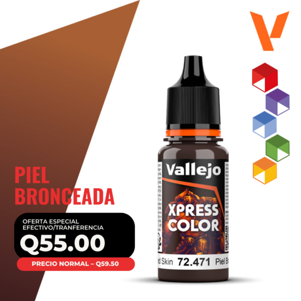 Vallejo Xpress Color - Piel Bronceada (72.471 - Pos. 183)