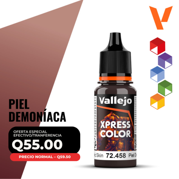 Vallejo Xpress Color - Piel Demoníaca (72.458 - Pos. 170)