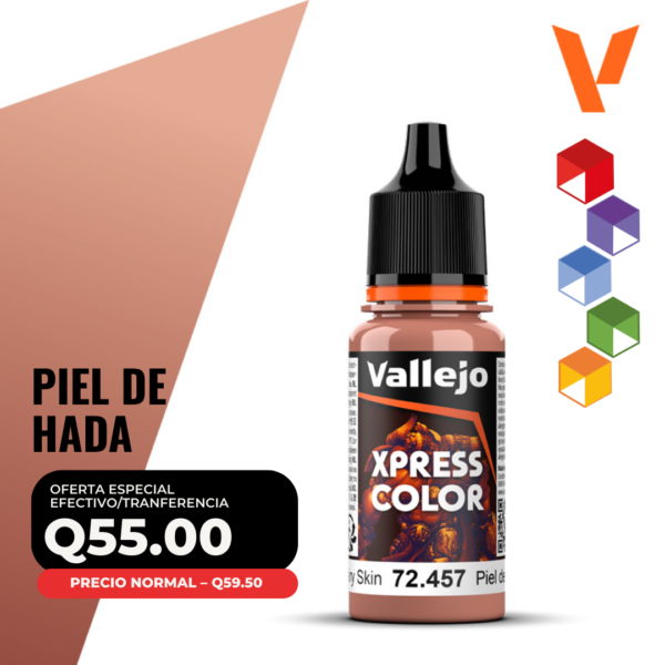 Vallejo Xpress Color - Piel de Hada (72.457 - Pos. 169)
