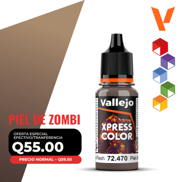 Vallejo Xpress Color - Piel de Zombi (72.470 - Pos. 182)