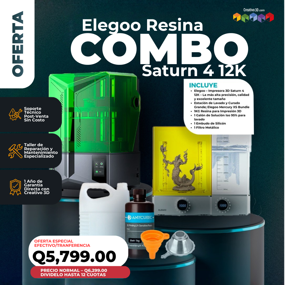 Impresoras 3D de Resina Elegoo en OFERTA - Creativo 3D (3)
