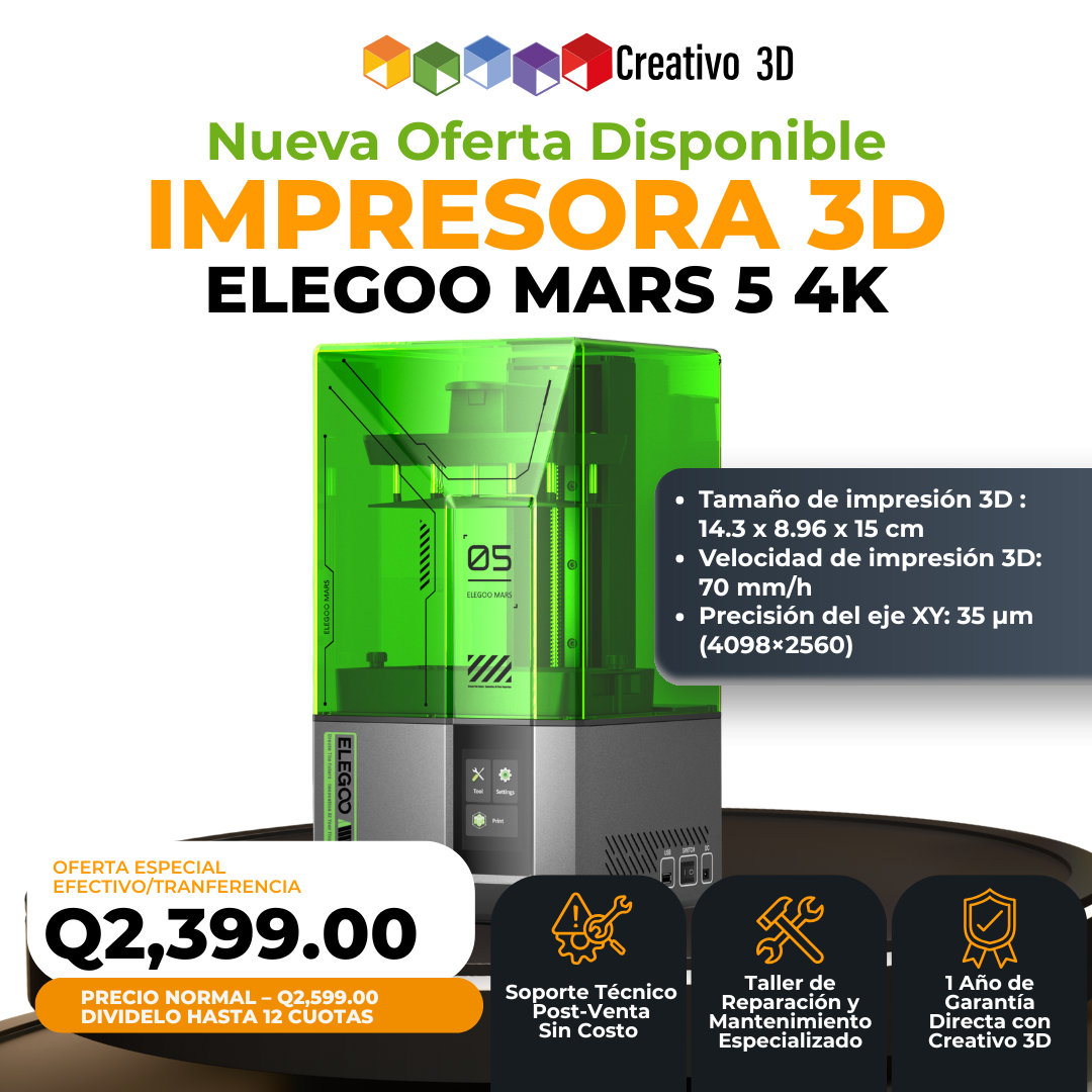 Impresoras 3D de Resina Elegoo en OFERTA - Creativo 3D (4)
