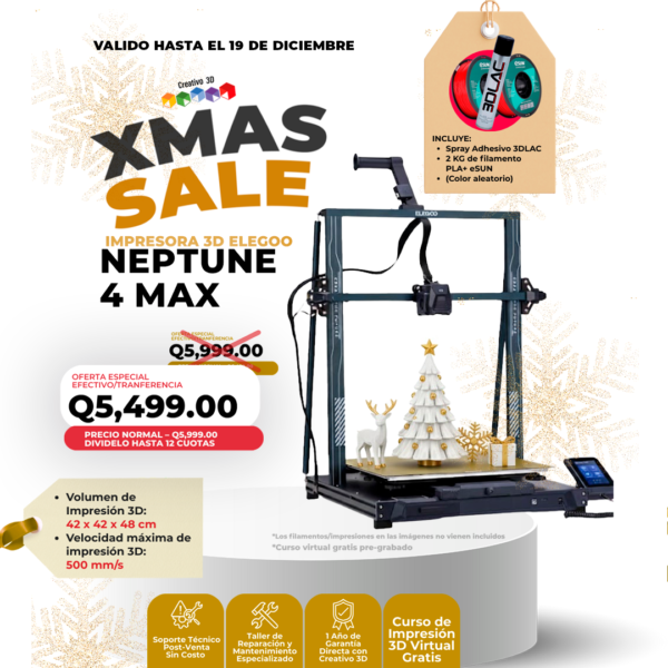 NEPTUNE 4 MAX XMAS OFERTA