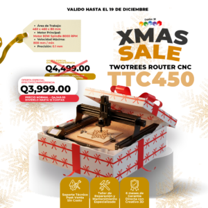 oferta ROUTER CNC TTC450 XMAS SALE