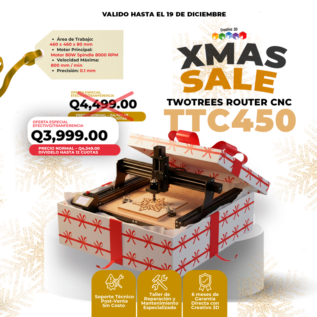 oferta ROUTER CNC TTC450 XMAS SALE oferta ROUTER CNC TTC450 XMAS SALE