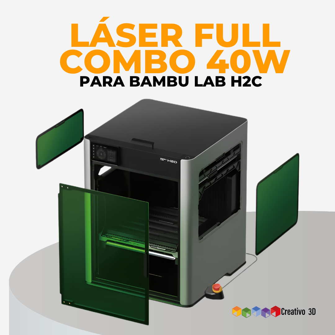 H2C Láser Full Combo 40W - Bambu Lab1